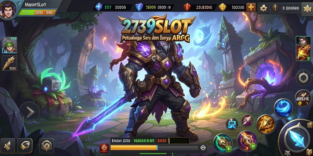 Tampilan gameplay seru dan petualangan menantang di 2739SLOT.