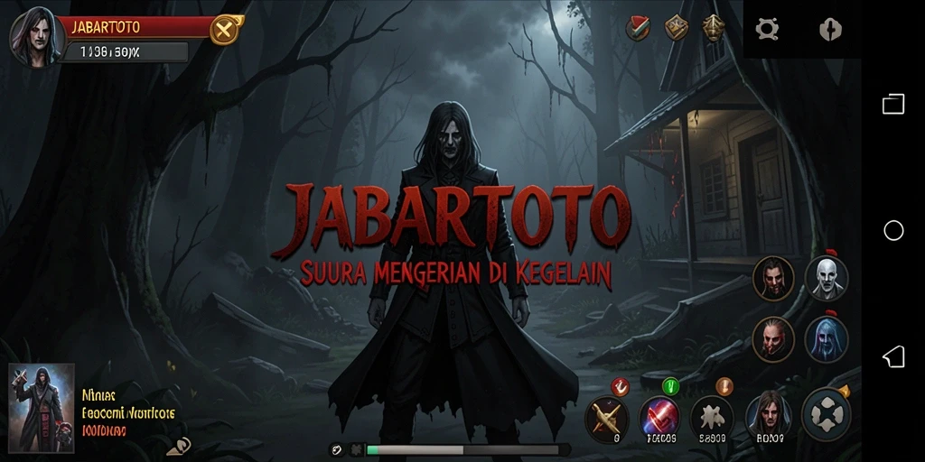Gameplay menegangkan JABARTOTO dengan suasana Horror
