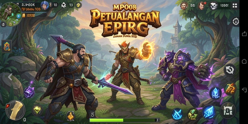 Gameplay menarik di dunia RPG MPO08 yang penuh petualangan.