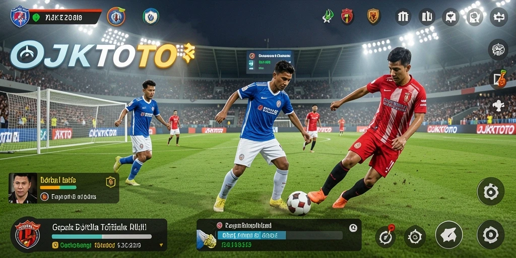 Tampilan menarik dari gameplay OJKTOTO yang mendebarkan.